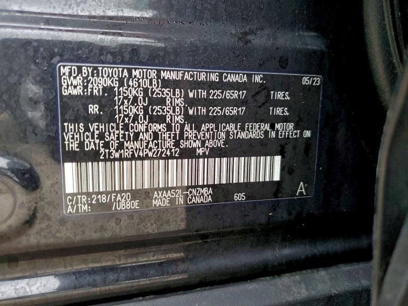 2023 TOYOTA RAV4 XLE #3302667019