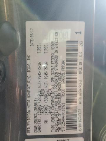 2017 TOYOTA TACOMA DOU #3285711692