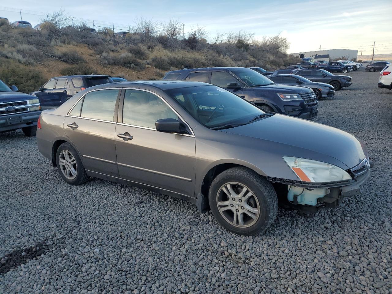 Lot #3286559146 2007 HONDA ACCORD EX