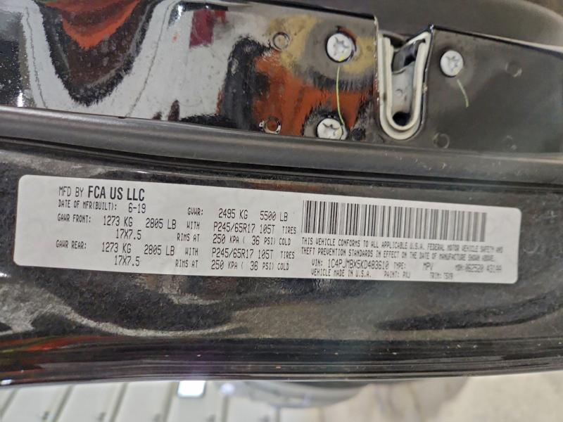 2019 JEEP CHEROKEE T #3296901845