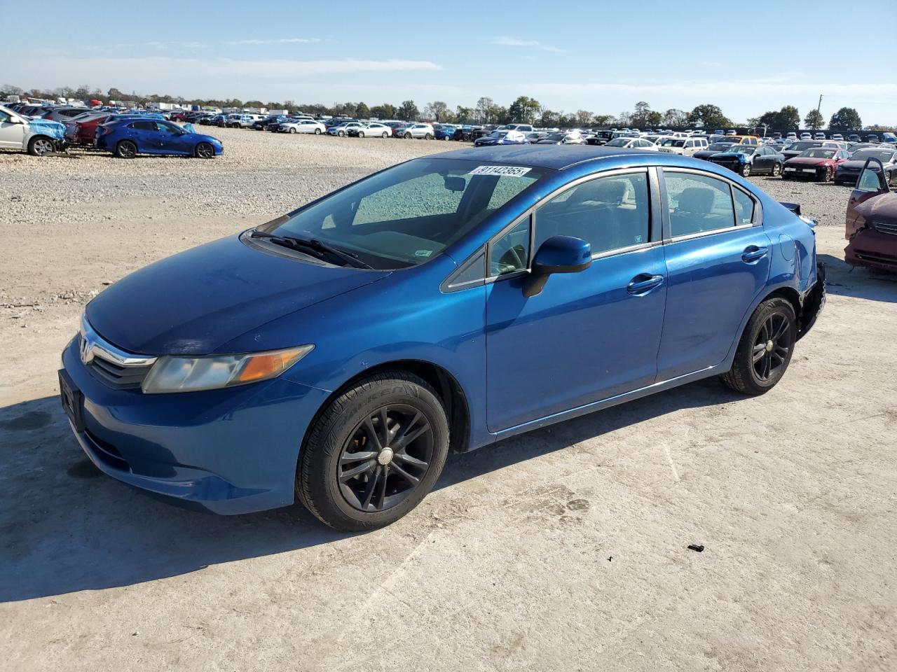Lot #3285783674 2012 HONDA CIVIC LX