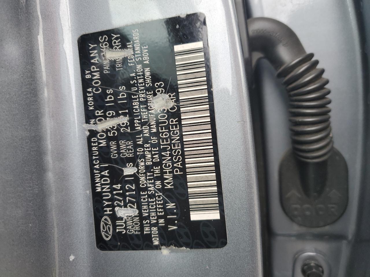 HYUNDAI GENESIS 3.8L