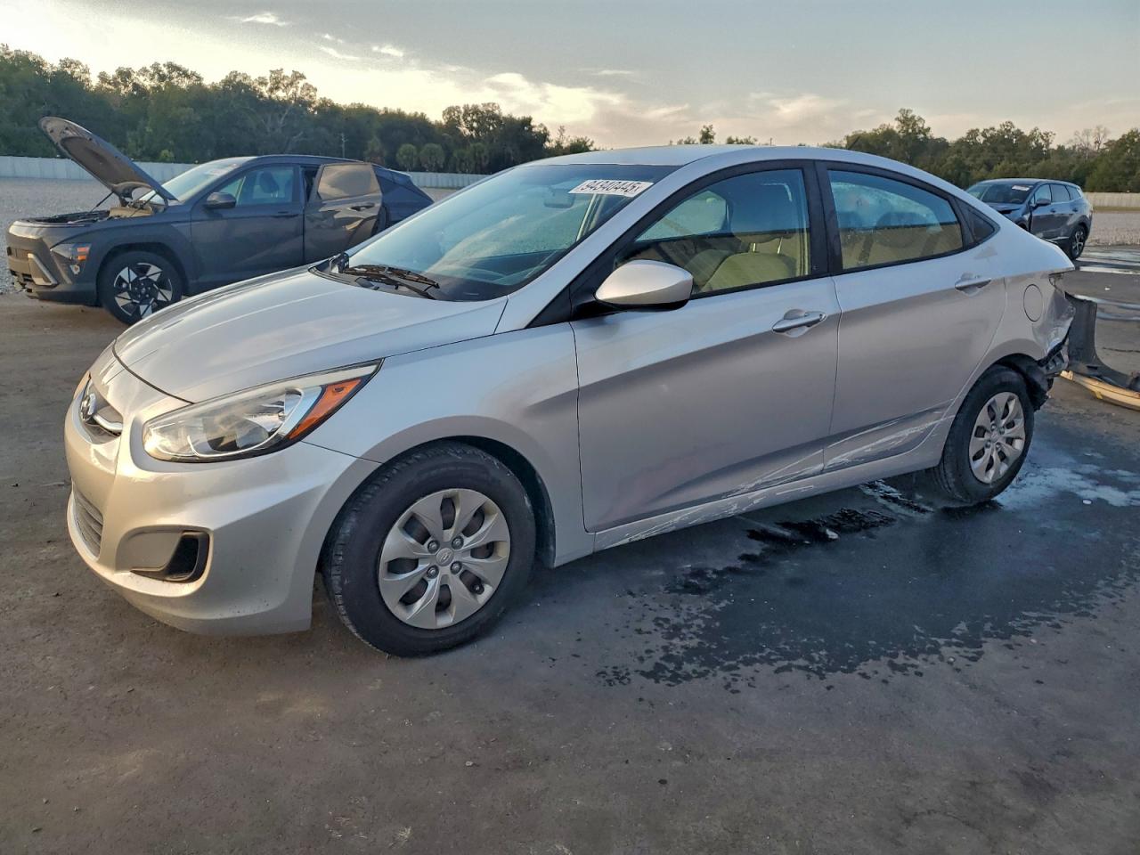 Lot #3302879958 2017 HYUNDAI ACCENT SE
