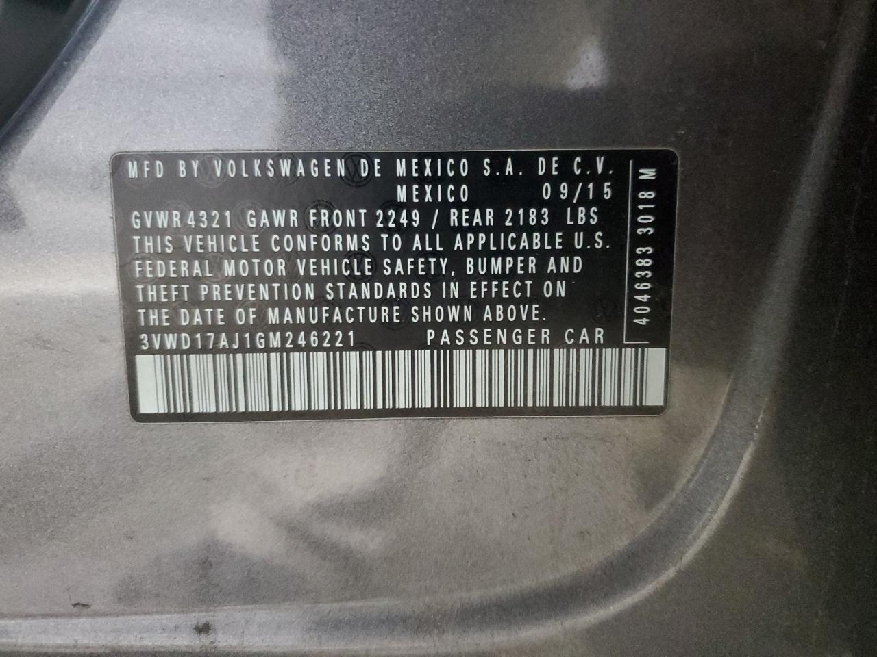 VOLKSWAGEN JETTA SPORT