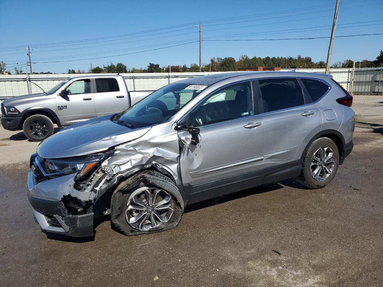 Lot #3294180942 2022 HONDA CR-V EXL