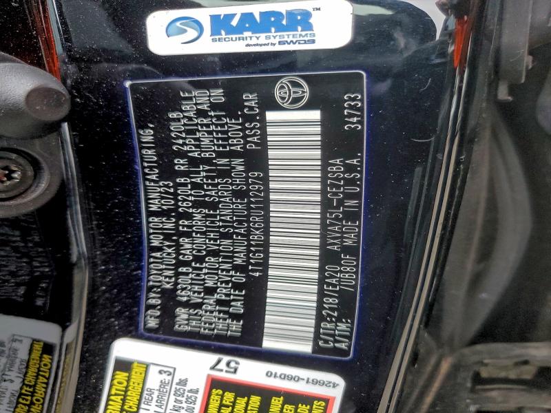 2024 TOYOTA CAMRY SE N #3305493130