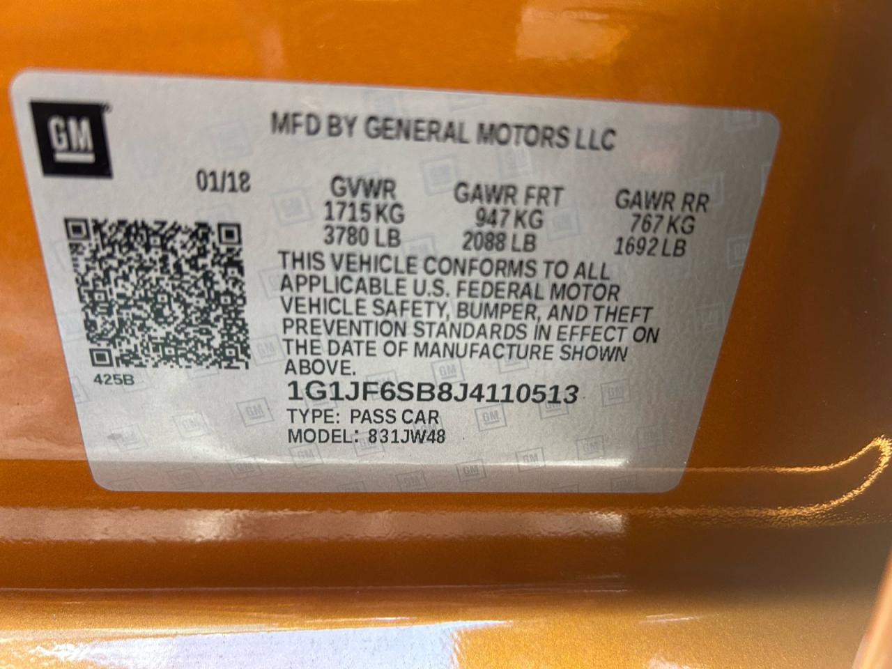 CHEVROLET SONIC PREMIER