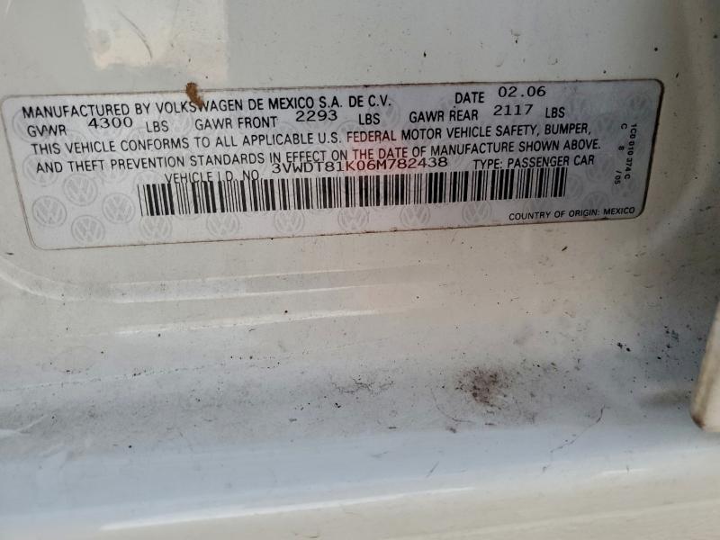 2006 VOLKSWAGEN JETTA TDI #3297352753