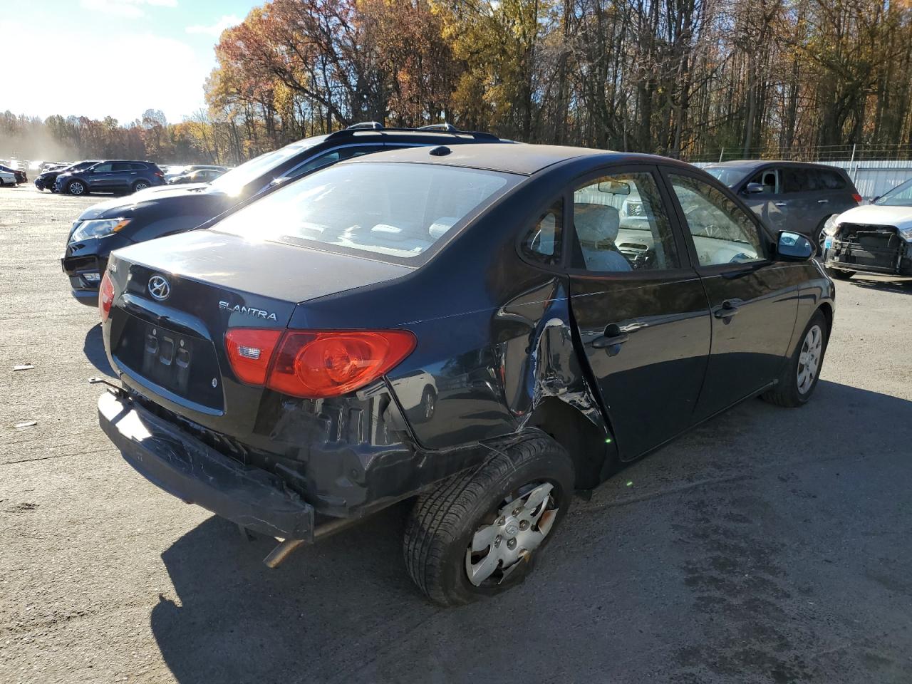 Lot #3286659281 2008 HYUNDAI ELANTRA GL