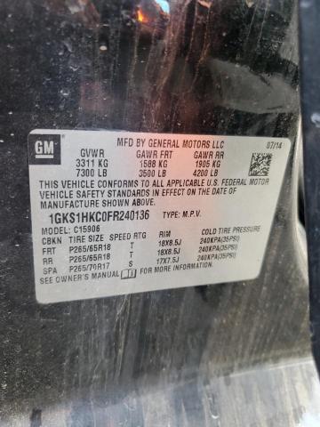 2015 GMC YUKON XL C #3304500567