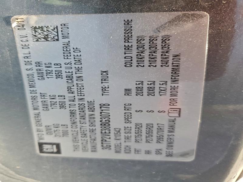 2011 GMC SIERRA K15 #3296290489