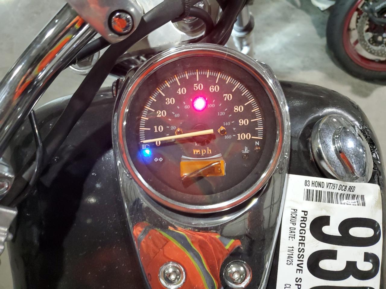 Lot #3292326316 2003 HONDA VT750 DCB