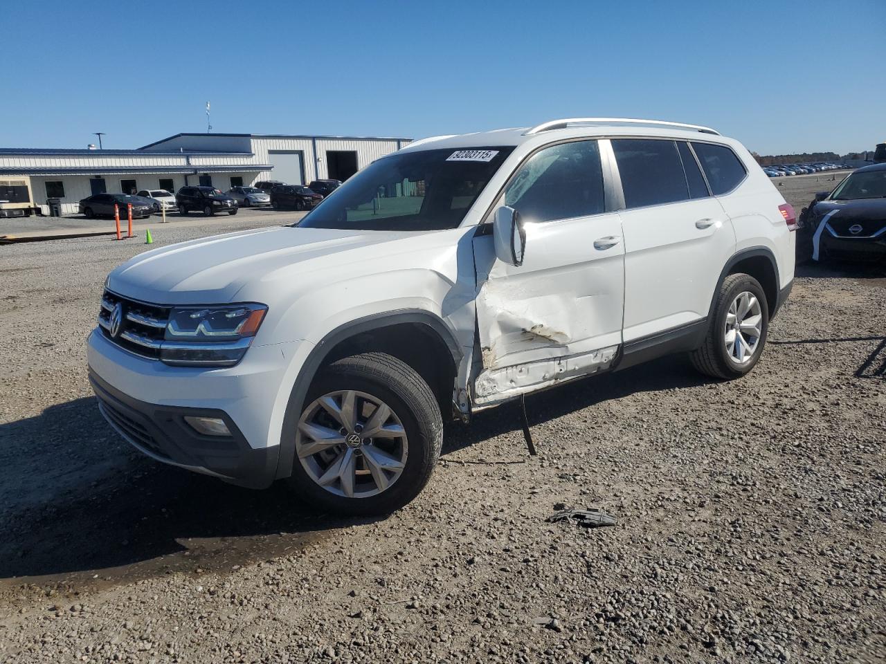 Lot #3309624107 2018 VOLKSWAGEN ATLAS SE
