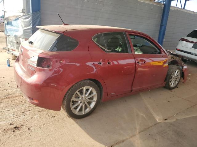 2012 LEXUS CT 200 #3297993043