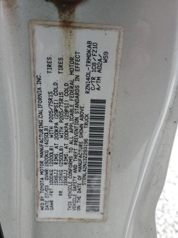 2003 TOYOTA TACOMA #3303963708