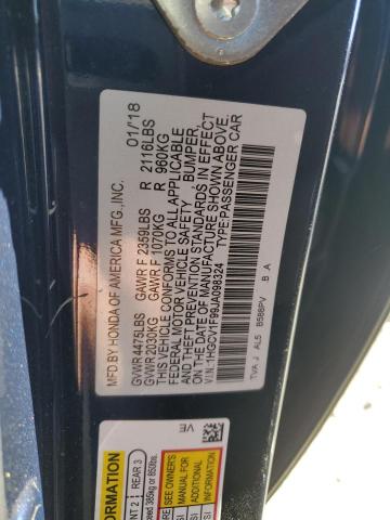 2018 HONDA ACCORD TOU #3293563954
