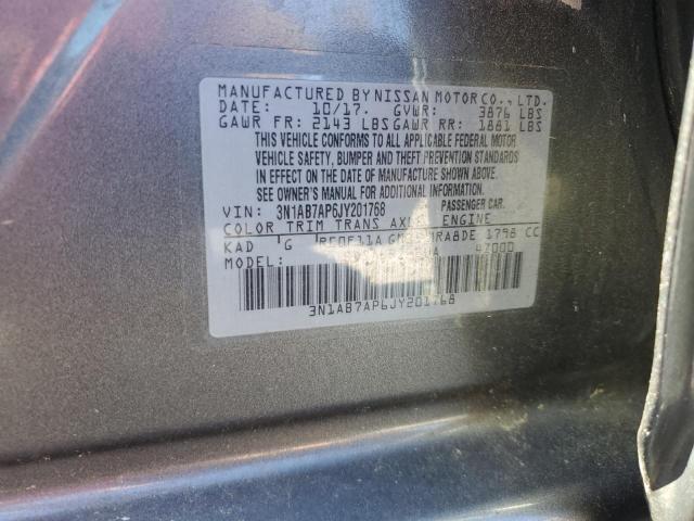 2018 NISSAN SENTRA S #3282591911