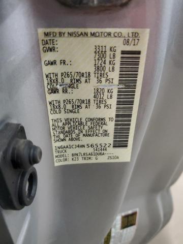 2017 NISSAN TITAN S #3285823900