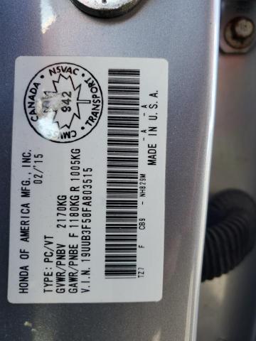 2015 ACURA TLX TECH - 19UUB3F58FA803515