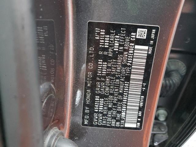 2017 HONDA ACCORD HYB #3303860782