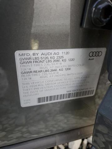 2021 AUDI Q3 PREMIUM #3296308428