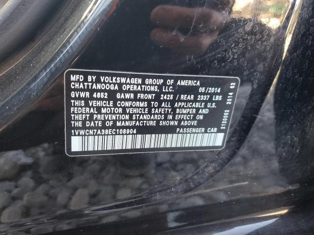 2014 VOLKSWAGEN PASSAT SEL #3291466477