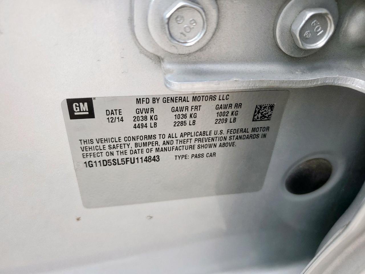 CHEVROLET MALIBU 2LT