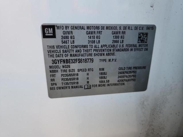 2015 CADILLAC SRX LUXURY #3286694304