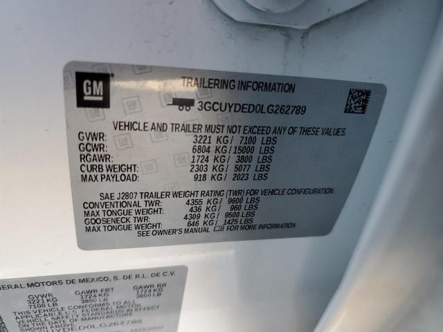 2020 CHEVROLET SILVERADO #3304519434