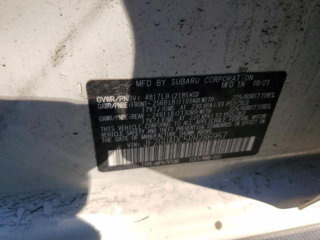 2024 SUBARU CROSSTREK #3303800440