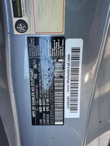 2012 MERCEDES-BENZ SLK 350 #3284680382