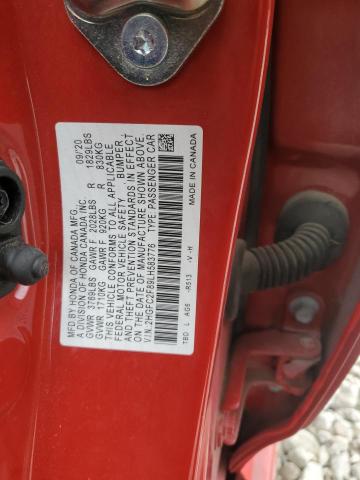 2020 HONDA CIVIC SPOR #3302795901