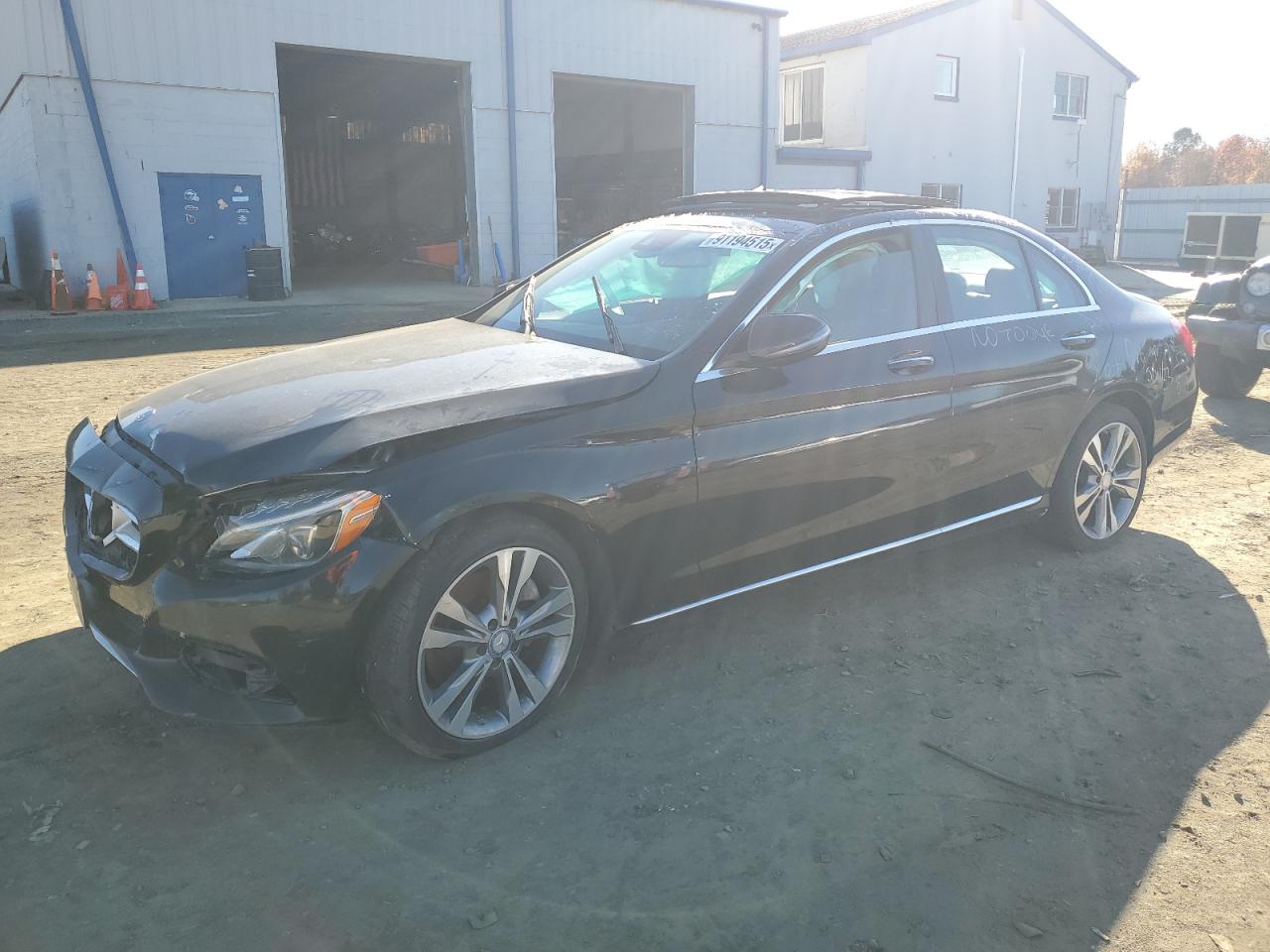 Lot #3279573242 2017 MERCEDES-BENZ C 300 4MAT