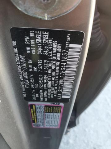 2017 HYUNDAI SANTA FE S - 5XYZWDLA7HG441857