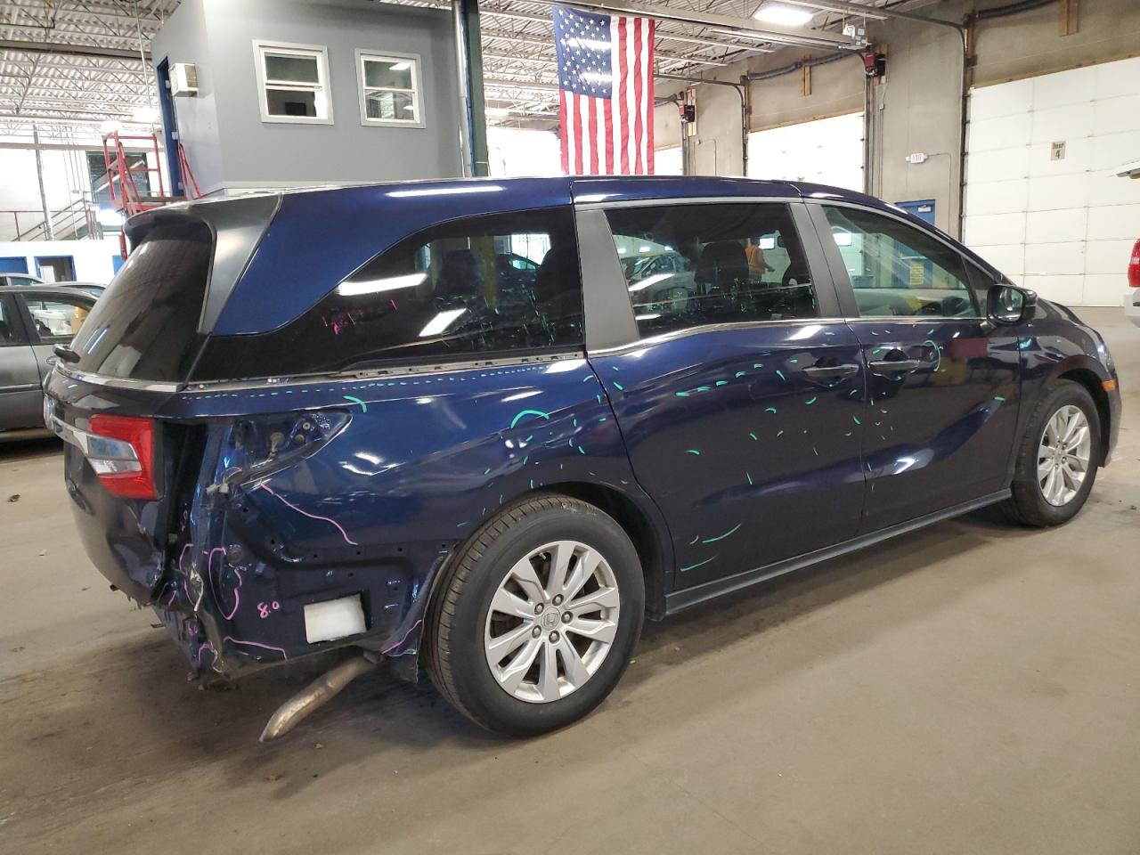 Lot #3282508875 2019 HONDA ODYSSEY LX