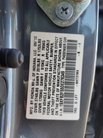 2013 HONDA CIVIC LX - 19XFB2F55DE276349