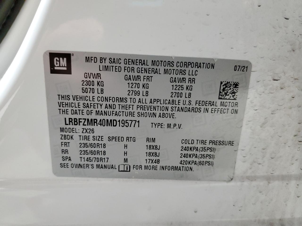 BUICK ENVISION PREFERRED