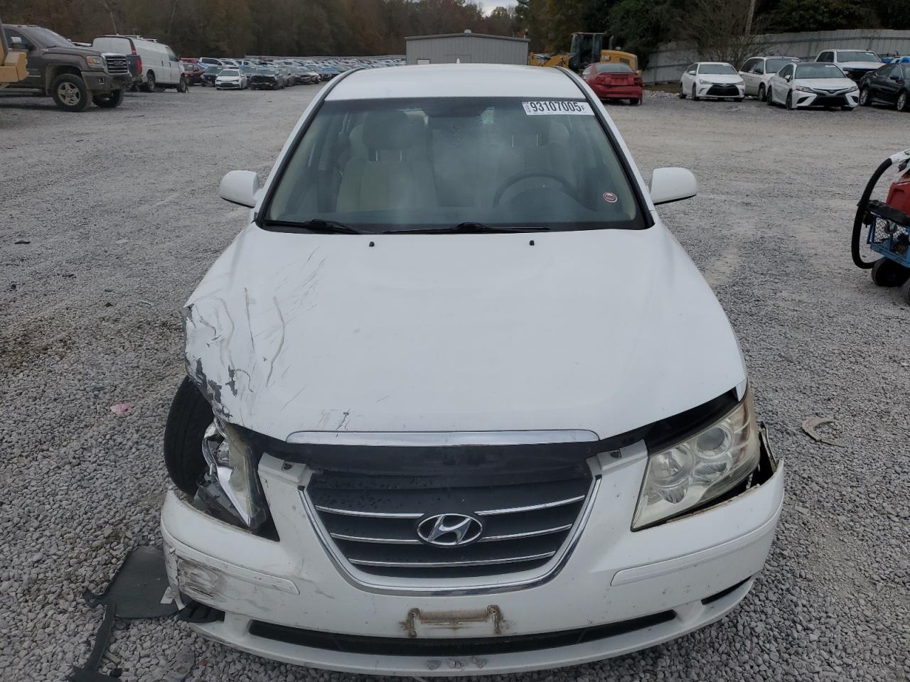 Lot #3296520341 2009 HYUNDAI SONATA GLS