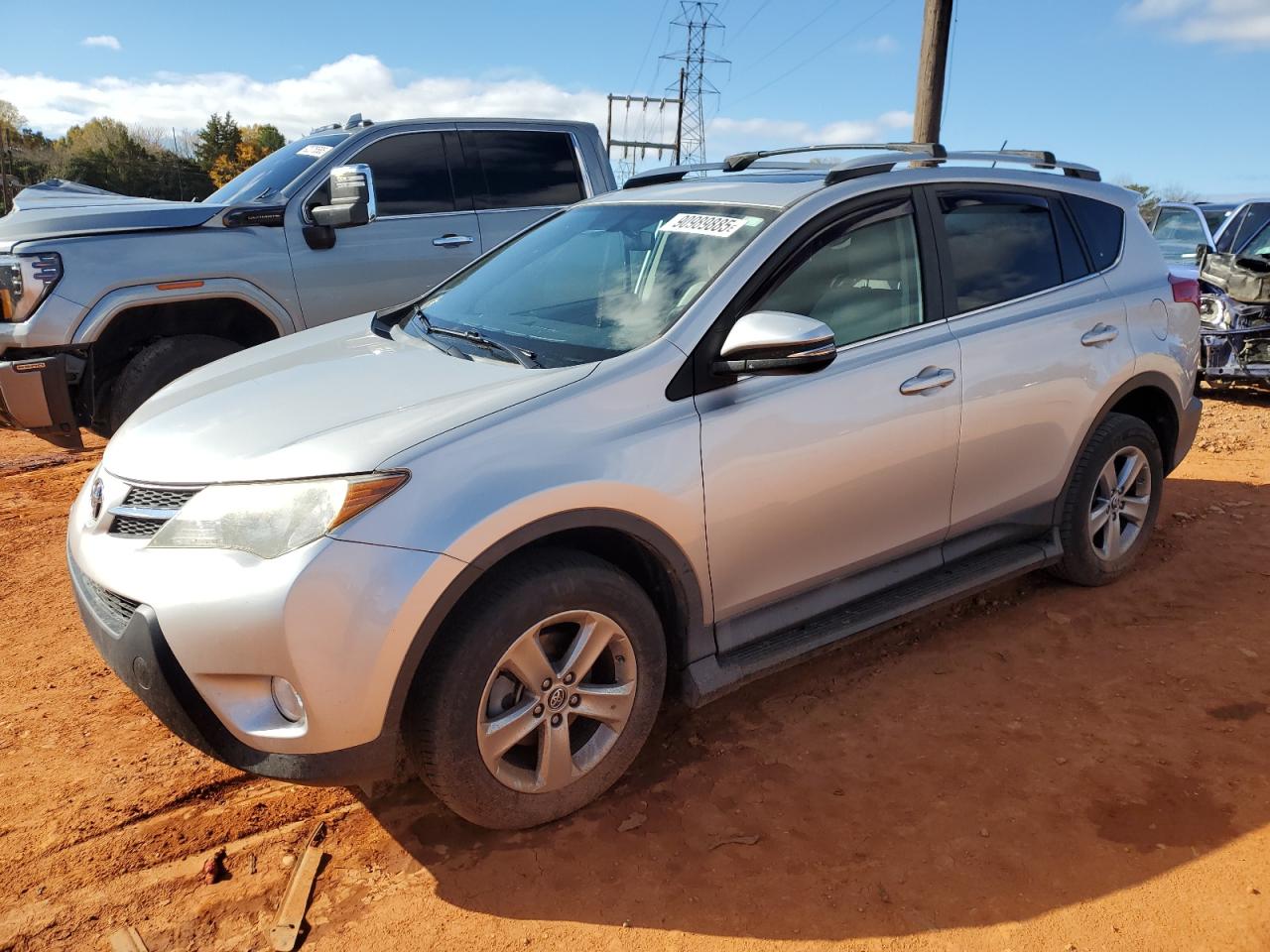 Lot #3309202624 2015 TOYOTA RAV4 XLE