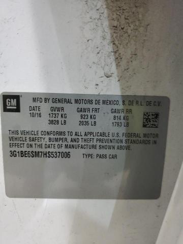 2017 CHEVROLET CRUZE LT #3292369295