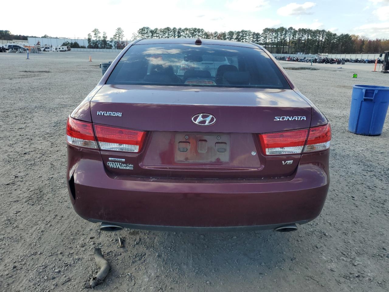 Lot #3302908091 2008 HYUNDAI SONATA SE