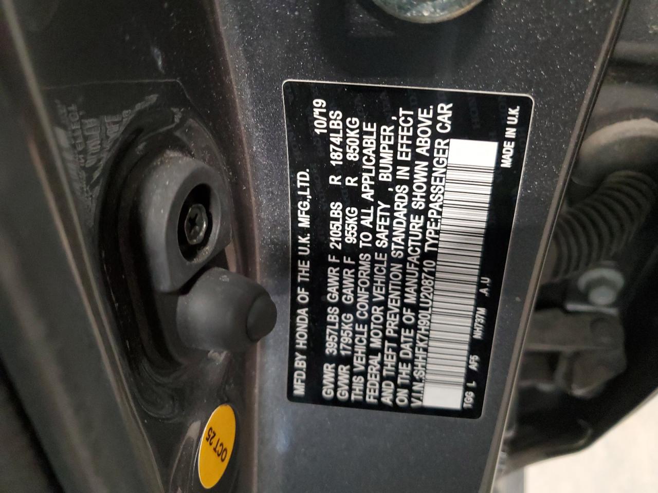 HONDA CIVIC SPORT TOURING