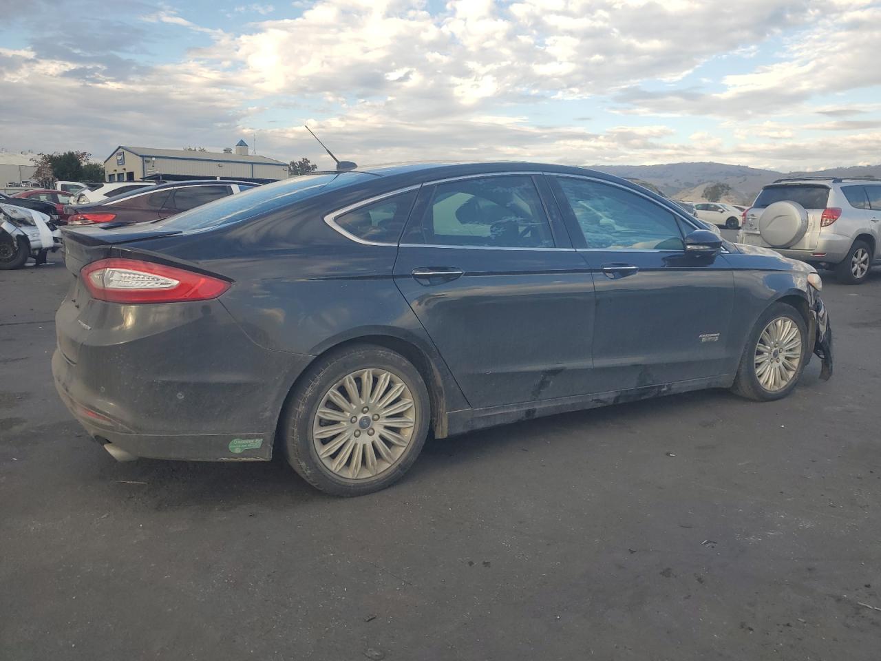 Lot #3309174698 2014 FORD FUSION TIT