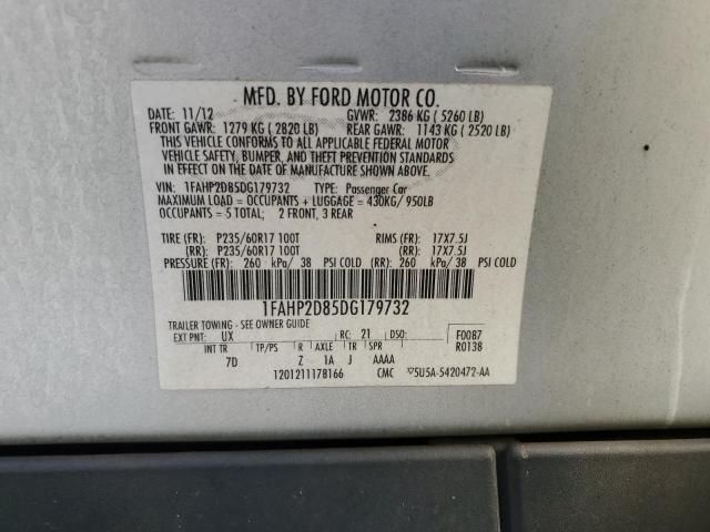 2013 FORD TAURUS SE #3292386284
