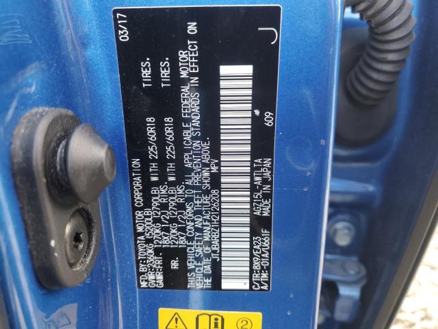 2017 LEXUS NX 200T BA #3304500587