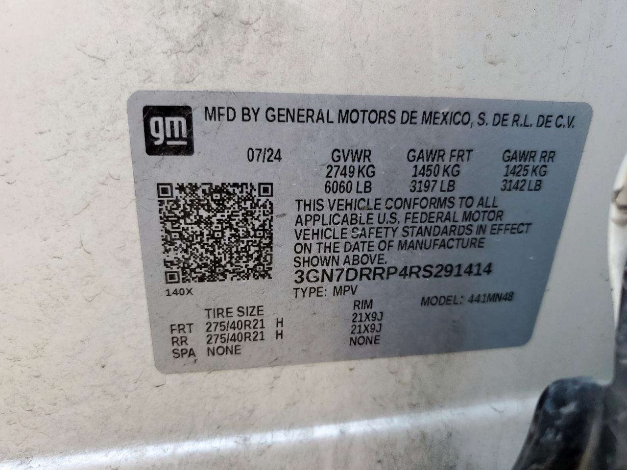 CHEVROLET EQUINOX 3RS