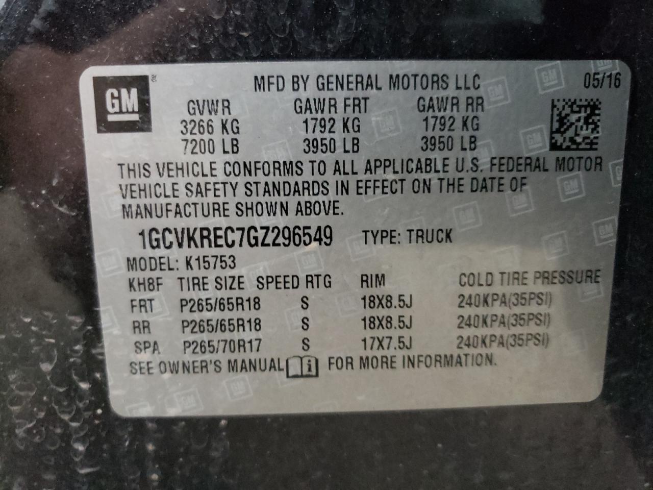 CHEVROLET SILVERADO K1500 LT