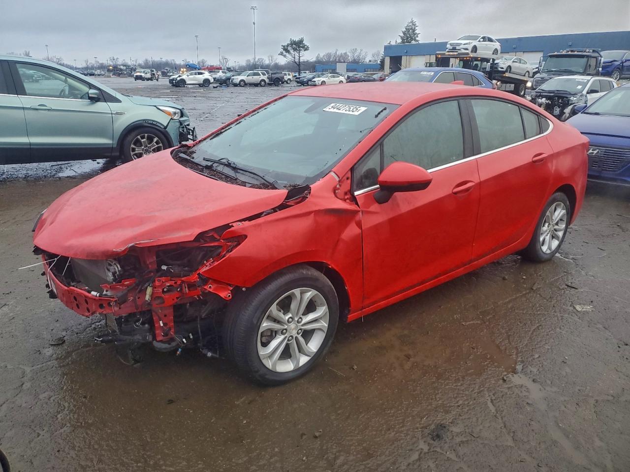 Lot #3308245222 2019 CHEVROLET CRUZE LT