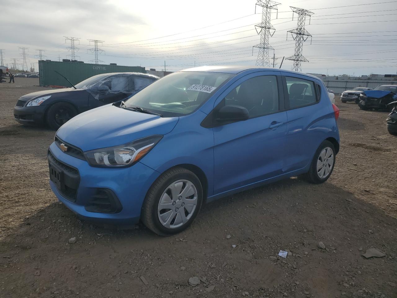 Lot #3287611018 2017 CHEVROLET SPARK LS