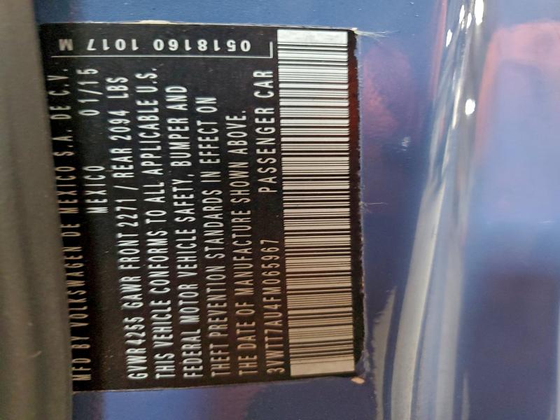 2015 VOLKSWAGEN GTI #3301986471